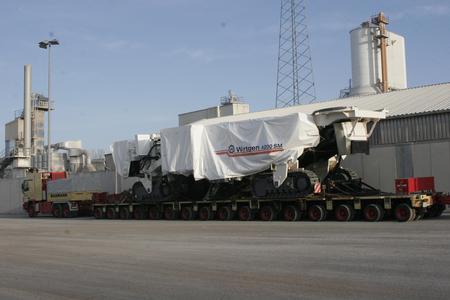 Der 4200 SM ist reisefertig am Werk in Windhagen (Quelle: Wirtgen Group)