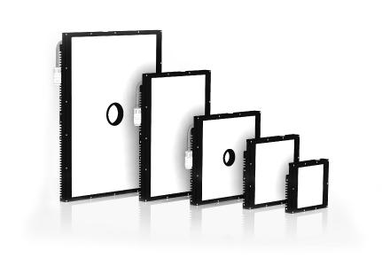 The different sizes of the new LUMIMAX® LG series with LightGuide technology