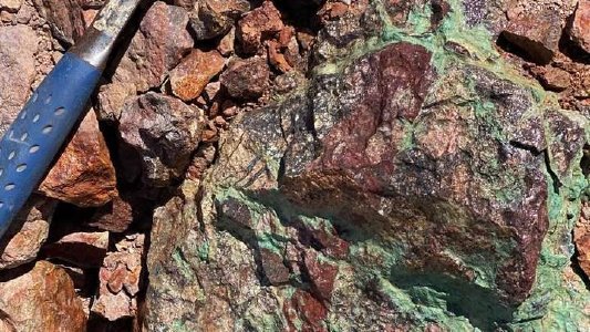 Copper price on a high