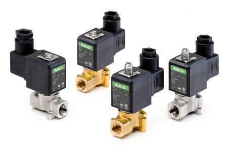 The ASCO Series 256/356 solenoid valves set a new benchmark for fluid control performance by reducing the overall footprint and power consumption while increasing pressure ratings