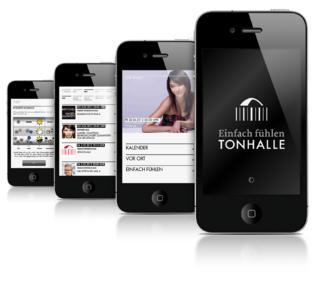 Ein Wahrzeichen bekommt seine eigene App: Die Tonhalle Düsseldorf / Foto: Appseleration GmbH