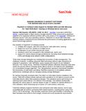 [PDF] Press release: SanDisk Enhances FlashSoft Software for Server-Side Solid-State-Caching