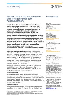 Dentsply Sirona_PM_ProTaper Ultimate Die neue und effektive Endo-Lösung bei nahezu jeder Wurzelk.pdf