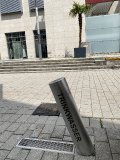 Am Froschgraben in der Schwäbisch Haller Innenstadt können sich Passanten ab sofort  mit frischem Trinkwasser versorgen.