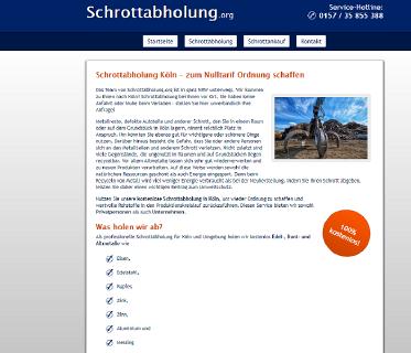 Schnell unser kostenloses und unkompliziertes Schrottabholung Köln
