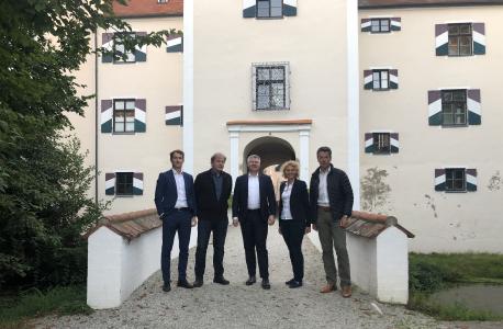 Foto (von links nach rechts): Sven Matzelsberger, Jürgen Eichhöfer, André Kudra, Veronika Linder, Martin Weber