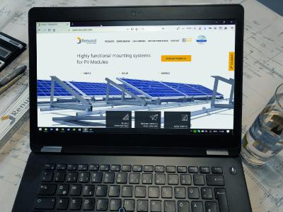 Renusol facilitates the development of PV sys-tems with its new website