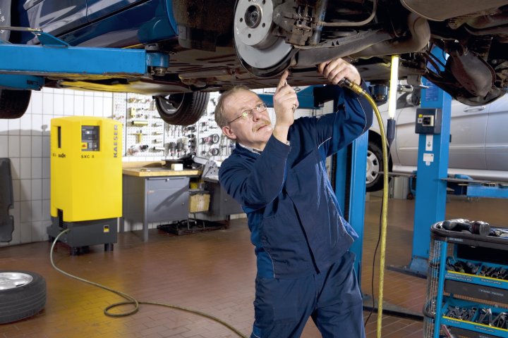 Effizienz-Tuning – Druckluft für Werkstatt und Lackiererei
