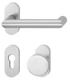 Erstmals bietet ASSA ABLOY ein umfangreiches Sortiment an Beschlägen für Vollblatt- und Rohrrahmentüren an. Sie besticht durch funktionelles Design und eine äußerst hochwertige und langlebige Ausführung / Foto: ASSA ABLOY Sicherheitstechnik GmbH