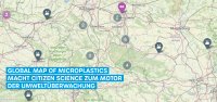 Titel-Slider, Teaser Global Map of Microplastics