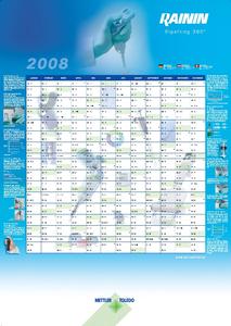 Jetzt bestellen: Der Neue RAININ Kalender 2008!