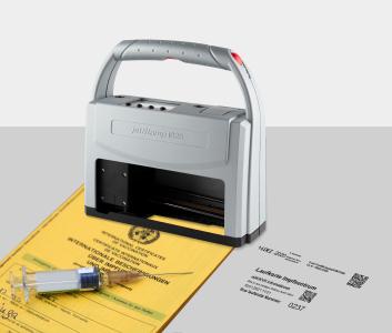 Impfpass Abruck Kennzeichnugnsgeräte 1025