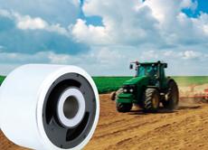 With an integrated fluid system, the hydro bushing provides greater comfort in driver cabs than do classic sleeve bearings. Photo: ContiTech