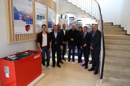 Sven Simon, Member of the European Parliament, Visits Exide’s Advanced Manufacturing Facility in Büdingen