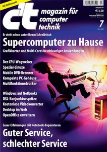 Das Titelbild der aktuellen c't-Ausgabe 07/2009
