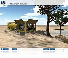 E-Learning solution for mobile water treatment.
