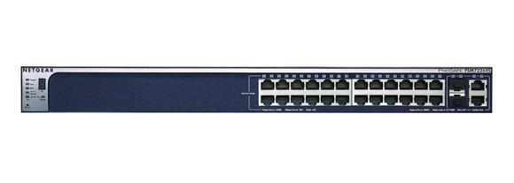 Netgear FSM7226RS - ProSafe 24-Port 10/100 L2 Managed Stackable Switch mit Statischem Routing