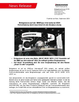 Bridgestone auf der MINExpo International 2024.pdf