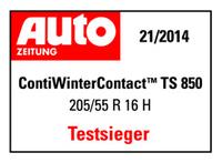 ContiWinterContact TS 850 ist Sieger im Winterreifentest der Auto Zeitung