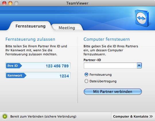 TeamViewer 7_ MAC_mainwindow_de.jpg