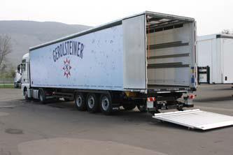 Gerolsteiner mit ORTEN 2in1 Sattelauflieger für Messe- und Eventveranstaltungen...