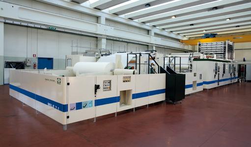 The new MILE rewinder with innovative design principles can produce high quality toilet rolls and kitchen towels