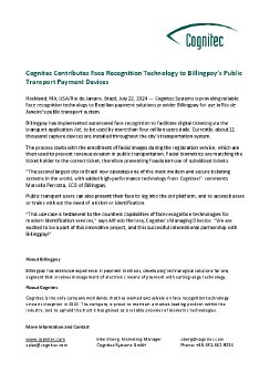 Cognitec Contribues Face Recognition Technology to Billingpay’s Public Transport Payment Devices.pdf