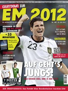 Jetzt am Kiosk: "Countdown zur EM 2012 - Das interaktive Fußballmagazin"