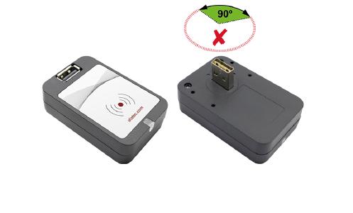 Der TWN4 USB Front Reader eignet sich für Anwendungen im Secure Printing, die Authentisierung an Rechnern, Maschinen oder Medizingeräten