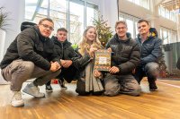 G DATA Weihnachtsbaumverkauf kaufmännische Auszubildende 