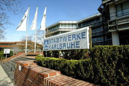 Verwaltungsgebäude der Stadtwerke Karlsruhe