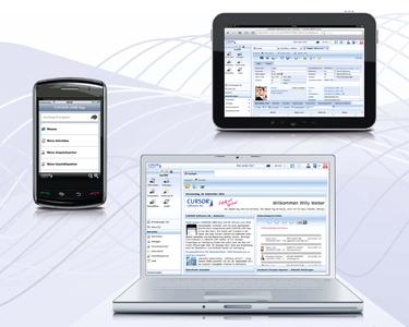 Mobilität und Flexibilität mit Web Client und Smartphone-App
