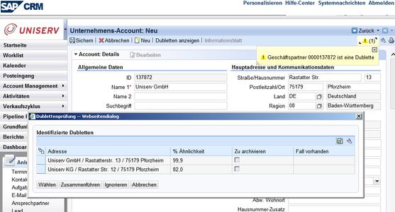 Uniserv Identity SAP