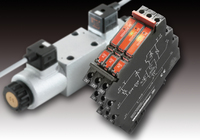 Die Solid-State Relais MICROOPTO Ventilschalter von Weidmüller dienen als Schaltverstärker zur Ansteuerung von induktiven Lasten ? etwa Magnetventile oder Schütze - bis 24 V DC / 10A