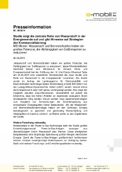 140626_e-mobil BW Presseinformation_Studie die Rolle von Wasserstoff in der Energiewende.pdf