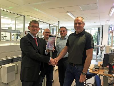 Das Widex-Projekt errang den ersten Preis in der Kategorie „Industry 4.0“