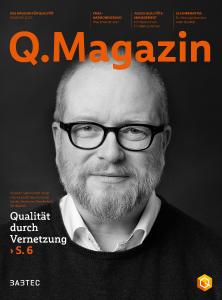 Das Q.Magazin erscheint jährlich zur Fachmesse Control