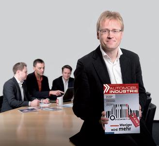 Das Redaktions-Team von »AI« (v.l.): Michael Ziegler, Thomas Günnel, Christian Otto, Chefredakteur Claus-Peter Köth (Foto: AI).