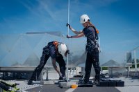 Installation von Blitzschutz