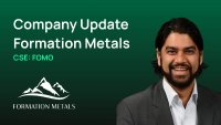 Formation Metals-CEO Deepak Varshney stellt sich den Fragen der Anleger
