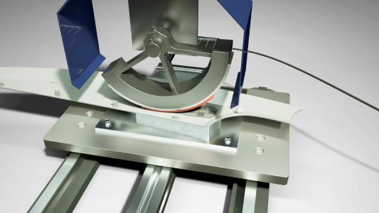 Touchscreen sensor applied using the Kurz FFB process / Photo: Kurz