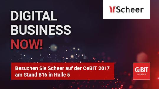Scheer @ CeBIT