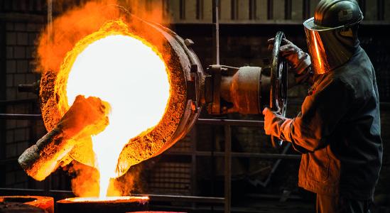 Pro Jahr verarbeiten die Edelstahlwerke Schmees ca. 2.200 t Stahl zu Gussteilen. Foto: Edelstahlwerke Schmees GmbH