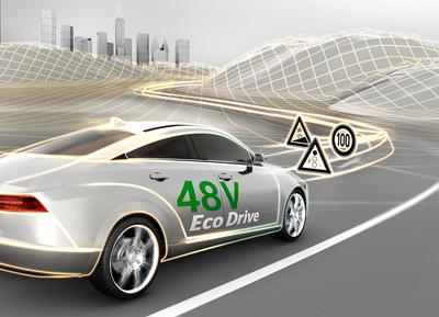 Continental Powertrain 48V EcoDrive eHorizon