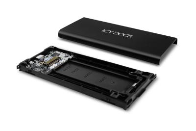 ICYNano MB861U31-1M2B M.2 NVMe PCIe SSD zu USB 3.2 Gen 2 10 Gbps Adapter / Externes Gehäuse