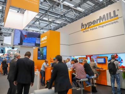Messestand von OPEN MIND auf der AMB – erstmals in Halle 2, Bild: OPEN MIND
