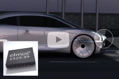 Schrittmotor-Treiber für Scheinwerferverstellung