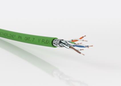 Die ETHERLINE® PN Cat.7 Leitungen eignen sich für Anwendungen, bei denen große Datenmengen übermittelt werden, etwa von hochauflösenden Kameras