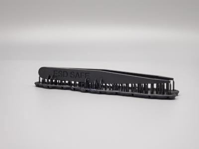 A static dissipative tweezer fabricated using a 3D resin made from MechT E35A