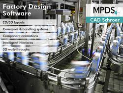 MPDS4 software for 3D factory design